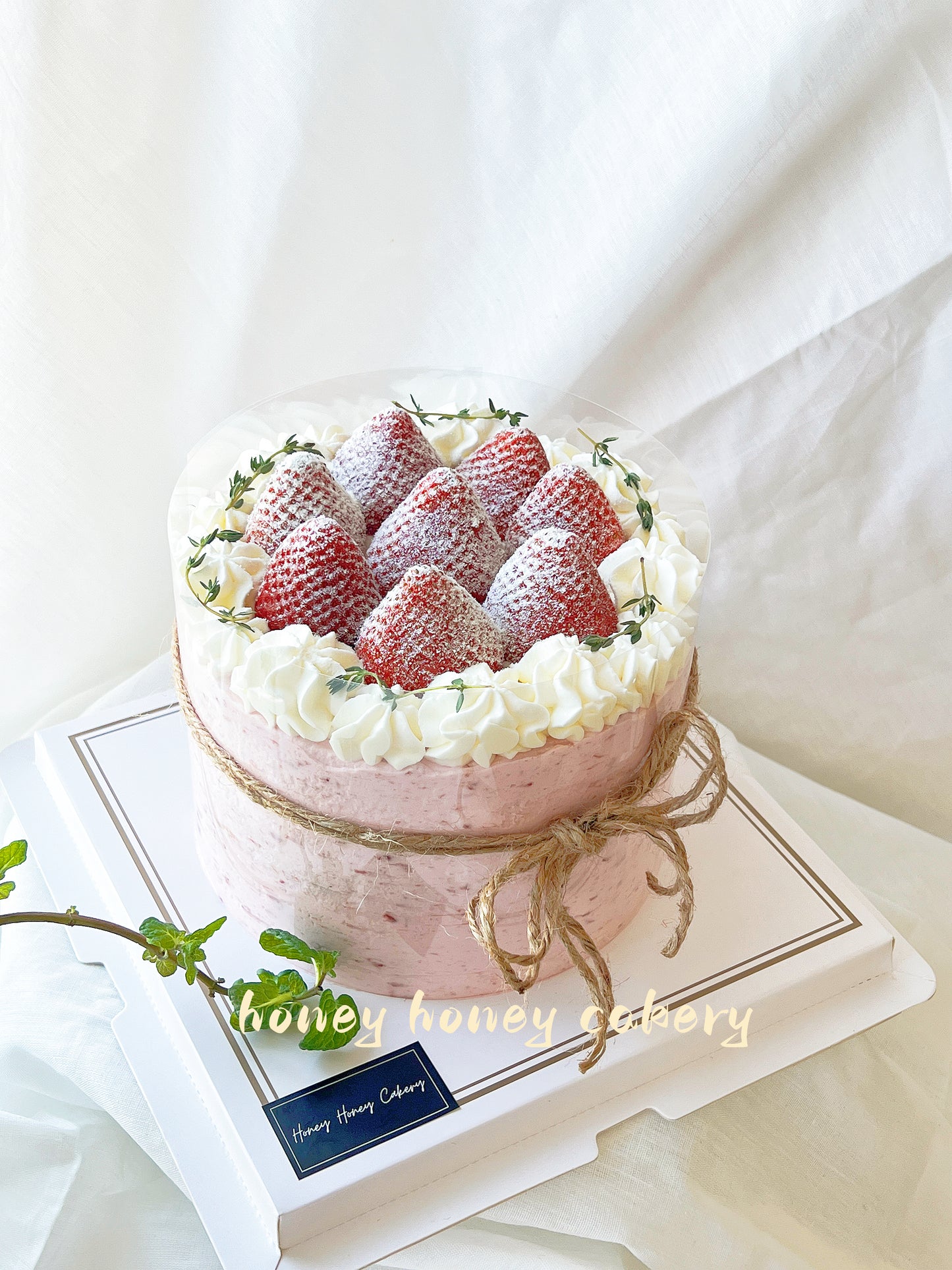 Strawberry Chiffon Cake