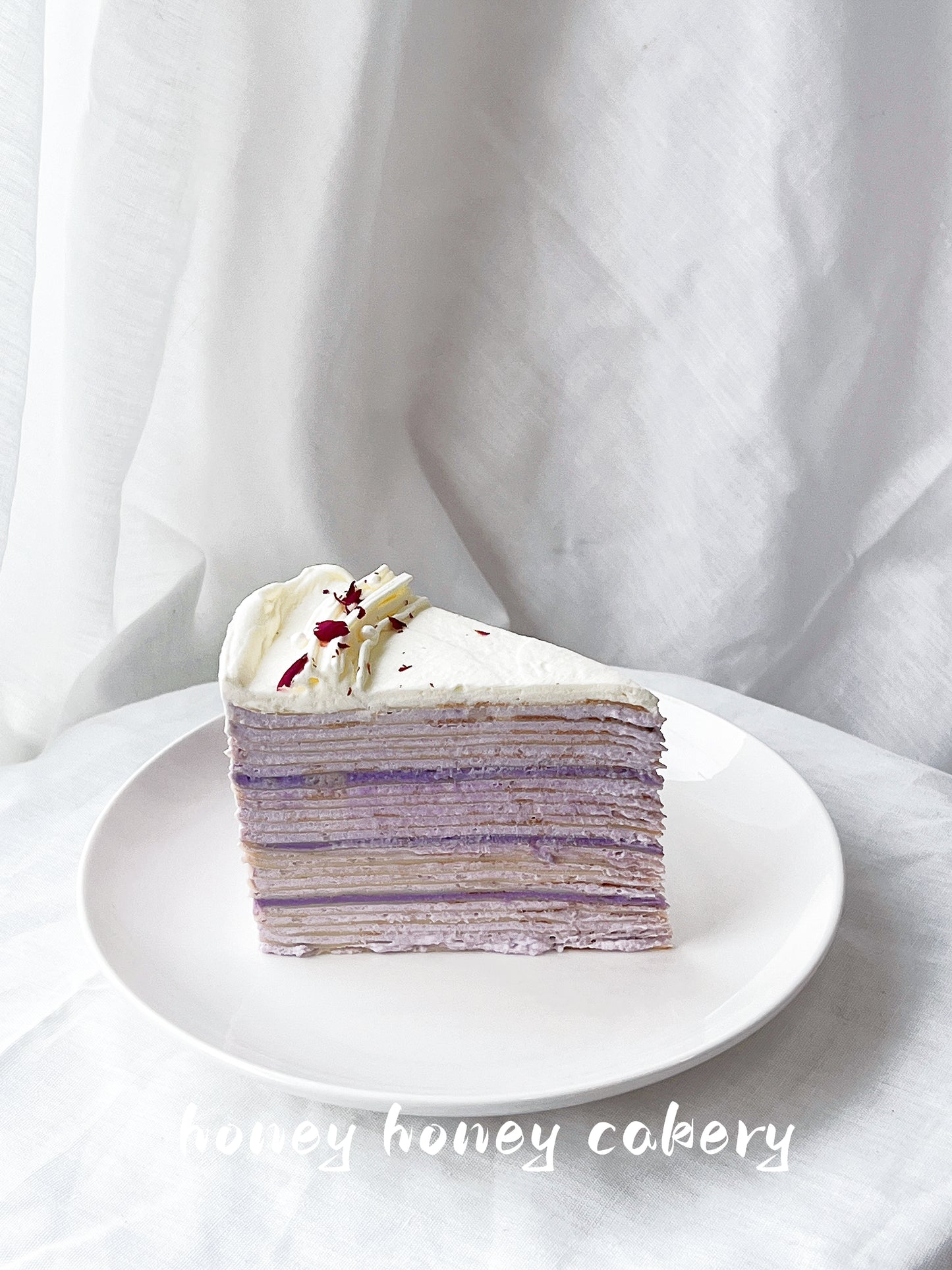 Taro Cloud Crepe Cake