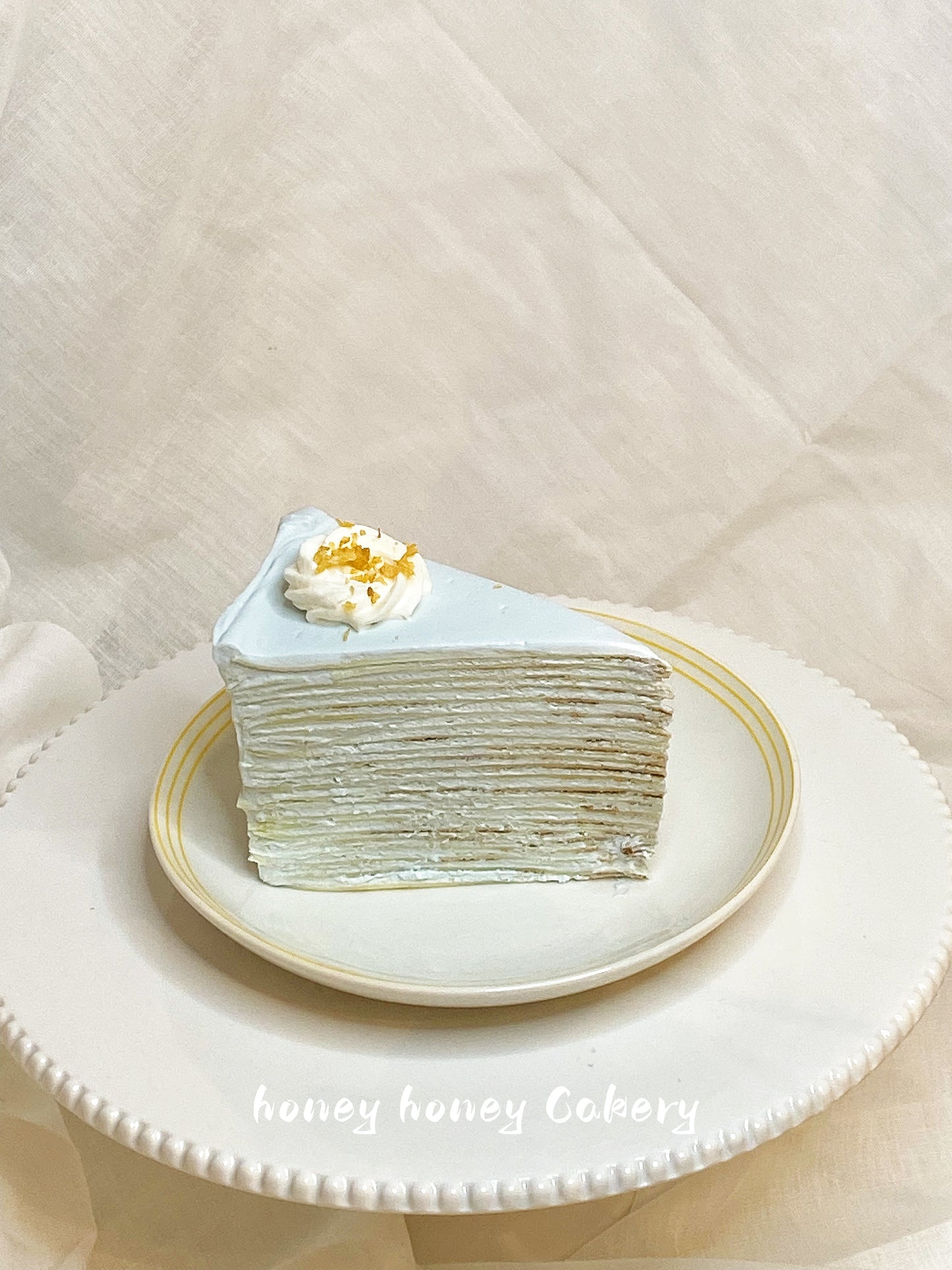 Sea Salt Cheese Cloud Crepe Cake