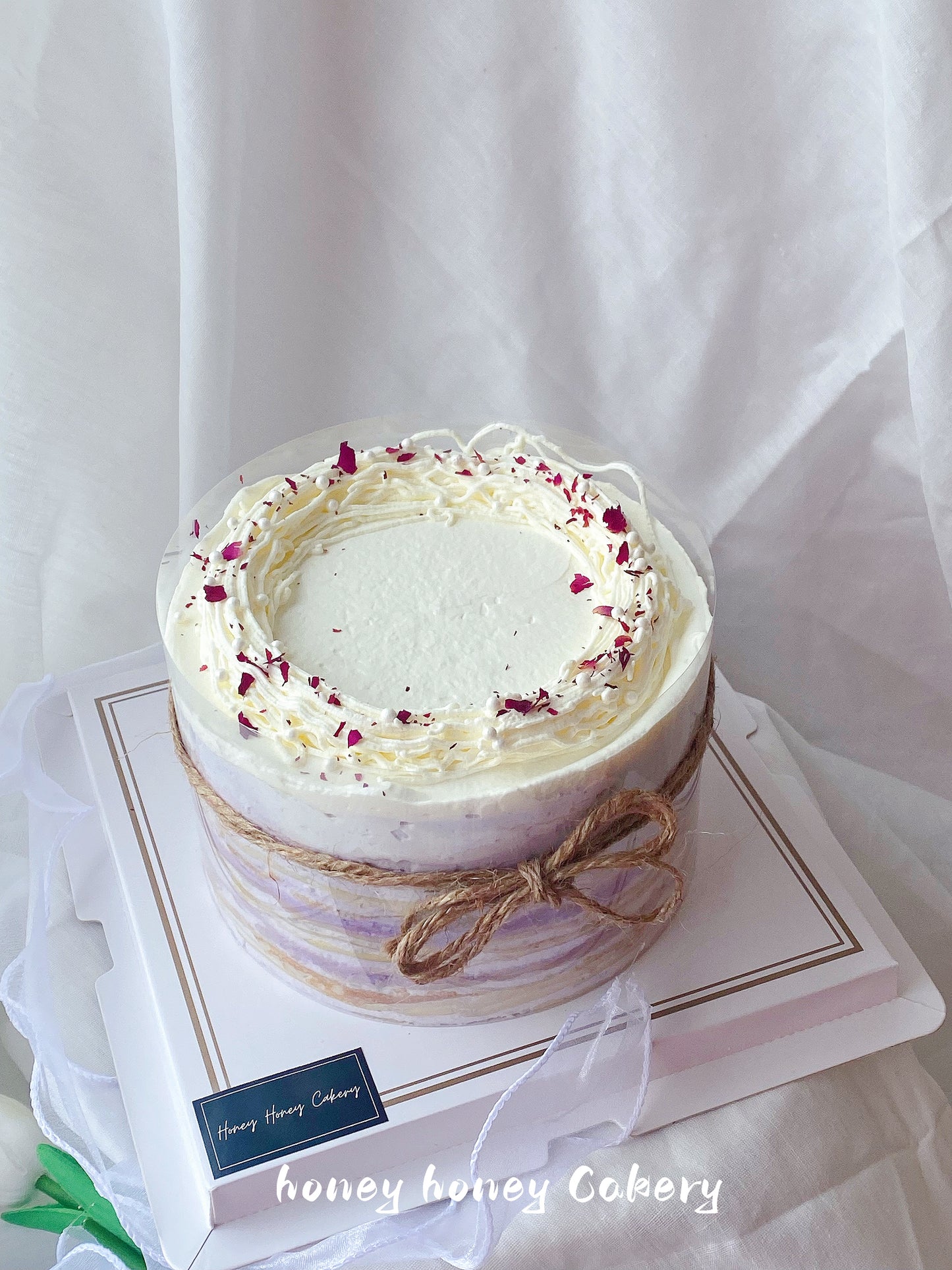 Taro Cloud Crepe Cake