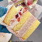 Strawberry Yogurt Mousse Chiffon Cake